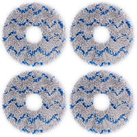 4 X  Mop Pads for Ecovacs Deebot X1 Series Robot Vacuum Cleaners