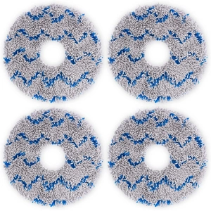 4 X  Mop Pads for Ecovacs Deebot X1 Series Robot Vacuum Cleaners