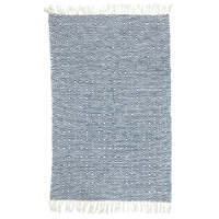 Blue/white kilim rug 90x150 cm
