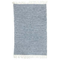 Blue/white kilim rug 90x150 cm