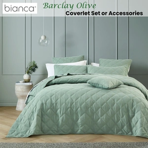Bianca Barclay Navy Coverlet Set Queen/King