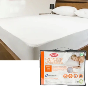 Easyrest Cotton Terry Waterproof Mattress Protector - King