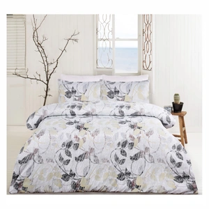 Big Sleep Leaf Moss Quilt Cover Set Double