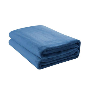 Jason 400GSM Super Soft Micro Fleece Blanket Silver Single