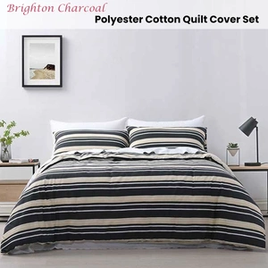 Jason Brighton Midnight Blue Quilt Cover Set Double