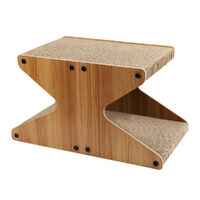 Cat Scratching Scratcher Board Cat Tree Pad Lounge Toy Corrugated Cardboard