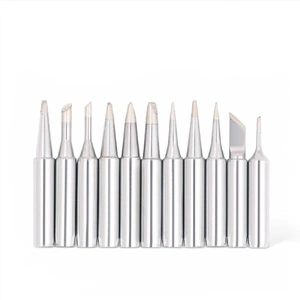 11Pc Soldering Iron Tips Solder Rework Lead Free Hakko Soldering Station AU
