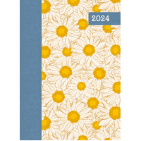 Hazy Daisies 2024 Premium A6 Flexi Pocket Diary Planner Christmas New Year Gift