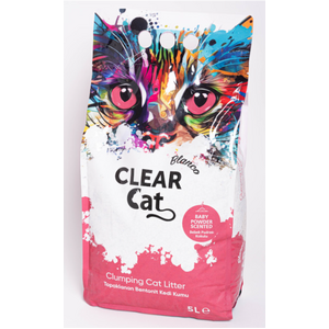 ClearCat Blanco Cat Litter – Baby Powder 5L