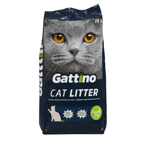 Gattino Natural Bentonite Cat Litter - Marseille Soap Scent, 15L