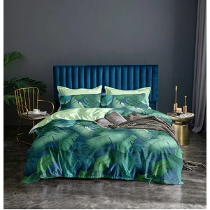 Kalena Leaves Quilt Cover Set - Super King Size