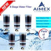 8 Stage Water Filter Cartridges x 5