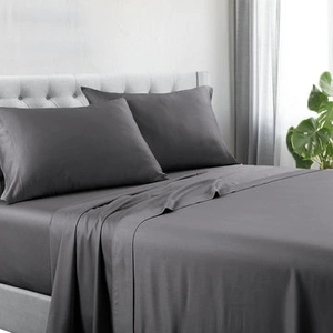 1200tc hotel quality cotton rich sheet set mega queen charcoal