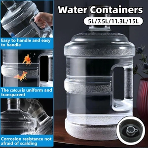 Water Storage Jugs Water Bucket Pure Water Barrel Portable Water Tank Water - 5L