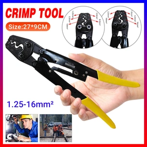 1.25-16mm¬≤ Wire Crimper Cable Plier Terminal Anderson Plug Lug Crimping Tool