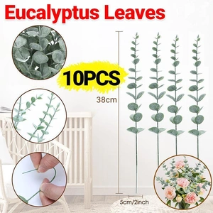 Artificial Eucalyptus Leaf Flowers Artificial Green Plant Nordic Home Party Decor