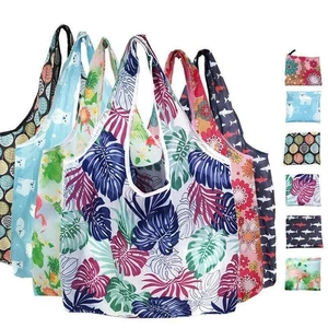 Reusable Foldable Light Waterproof Shopping Bags Carry bag Grocery Big - B-12