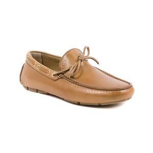 Hand-Stitched Leather Loafers - 43 EU