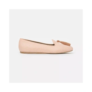 Silk Alba Loafers with Ovalina Detail and Cotton Tassel 38 EU Women
