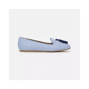 Silk Alba Loafers with Ovalina Detail and Cotton Tassel 36.5 EU Women
