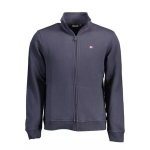 Napapijri Men's Blue Cotton Sweater - S