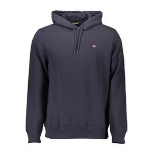 Napapijri Men's Blue Cotton Sweater - M