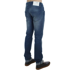 Authentic ACHT Mens Slim Fit Jeans with Logo Details W34 US Men