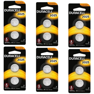 12x CR2025 Battery Lithium 3V Battery