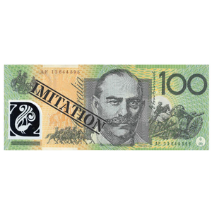 100 Dollar Australian Souvenir Note Pad Fake AUD Money - 1 Pack of 50 Sheets