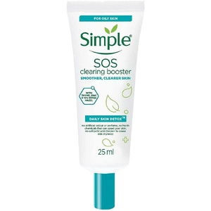 Simple 25ml SOS Clearing Booster Long Lasting Shine & Blemish Control