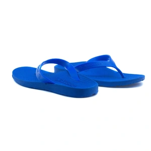 ARCHLINE Orthotic Thongs Arch Support Shoes Footwear Flip Flops Orthopedic - Blue/Blue - EUR 47