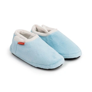 ARCHLINE Orthotic Slippers Closed Scuffs Pain Relief Moccasins - Sky Blue - EUR 41