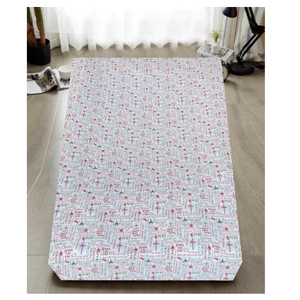 Queen Luxury 100% Cotton Flannelette Fitted Bed Sheet Xmas Flannel - Christmas