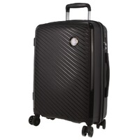 Hardshell Cabin Luggage Bag Travel Carry On Suitcase 54cm (39L) - Black