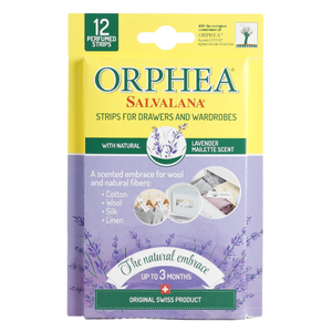12pcs Clothes Protector Natural Lavender Scented Strips for Drawers/Closets