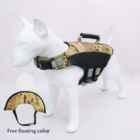Dog Life Jacket Lifesaver Pet Safety Vest Swimming Boating Float Aid Buoyancy