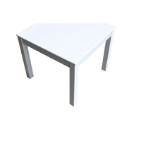 White Square Table