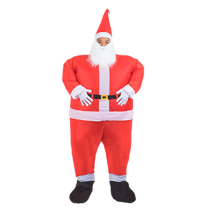 SANTA Fancy Dress Inflatable Suit -Fan Operated Costume