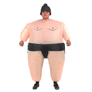 SUMO Fancy Dress Inflatable Suit -Fan Operated Costume