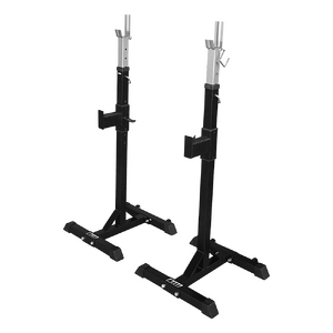 Squat Rack Stand Pair Bench Press Weight Lifting Barbell