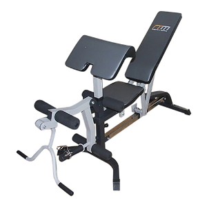 FID Flat Incline Decline Bench Press w/ Leg Extension