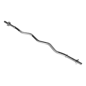 Curl Bar Barbell Heavy Duty EZ with Spinlock Collars