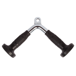 Randy & Travis Rubber-Coated Tricep Pushdown Bar Attachment