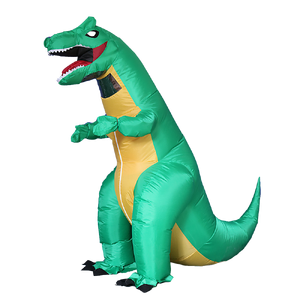 Dinosaur T-Rex Fancy Dress Fan Inflatable Costume Tyrannosaurus Suit