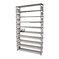 50 Pairs 10 Tiers Shoe Rack