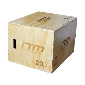 3 IN 1 Wood Plyo Games Plyometric Jump Box