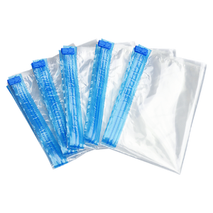Travel Space Saver Saving Hand Roll Up Roller Seal No Vacuum Storage Bag x20