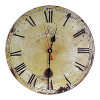 Large Vintage Wall Clock Kitchen Office Retro Timepiece