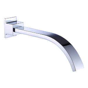 180mm Bath Spout Polished Chrome Finish