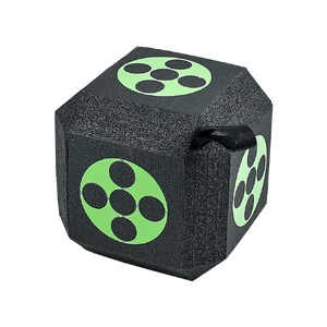 Archery 3D Dice Target Cube Reusable 18 Sides 23CM Self Healing XPE Foam Target